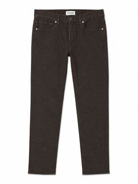 FRAME L'Homme Slim Jean Dark Brown Espresso Size 31